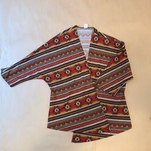 Unknown brand Soft Aztec Western Cardigan